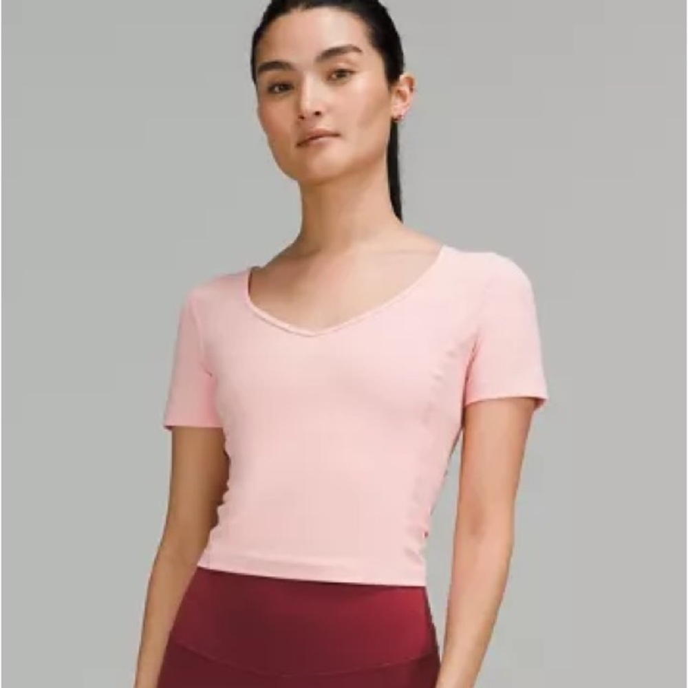 Lululemon Align T-shirt light pink